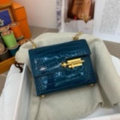 wholesale quality hermes verrou 17 shiny allligator vert bosphore ghw